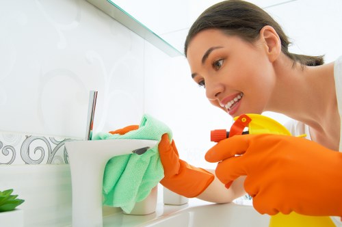 Cleaner preparing equipment for a carpet cleaning safety check