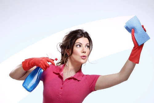 Professional carpet cleaning preparation by Cranford cleaners